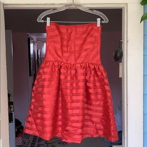 Frenchi Red party dress